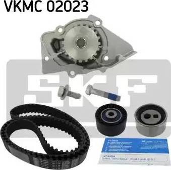 SKF VKMC 02023 - Водяной насос + комплект зубчатого ремня ГРМ autosila-amz.com