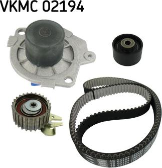 SKF VKMC 02194 - Водяной насос + комплект зубчатого ремня ГРМ autosila-amz.com