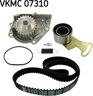 SKF VKMC 07310 - Водяной насос + комплект зубчатого ремня ГРМ autosila-amz.com