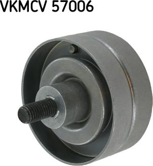 SKF VKMCV 57006 - Ролик, поликлиновый ремень autosila-amz.com