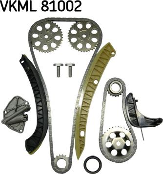 SKF VKML 81002 - Комплект цепи привода распредвала autosila-amz.com