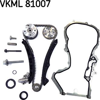 SKF VKML 81007 - Комплект цепи привода распредвала autosila-amz.com
