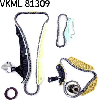 SKF VKML 81309 - Комплект ГРМ (цепь + шестерня) AUDI A3, A4 B8, A5, TT SEAT ALHAMBRA, ALTEA, ALTEA XL, EXEO, EXEO ST, autosila-amz.com