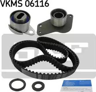 SKF VKMS 06116 - Комплект зубчатого ремня ГРМ autosila-amz.com