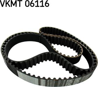 SKF VKMT 06116 - Зубчатый ремень ГРМ autosila-amz.com