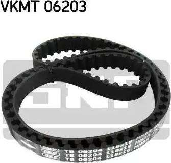 SKF VKMT 06203 - Зубчатый ремень ГРМ autosila-amz.com