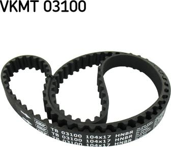 SKF VKMT 03100 - Зубчатый ремень ГРМ autosila-amz.com