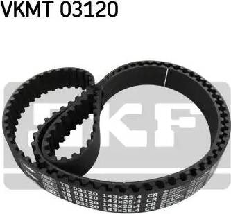 SKF VKMT 03120 - Зубчатый ремень ГРМ autosila-amz.com