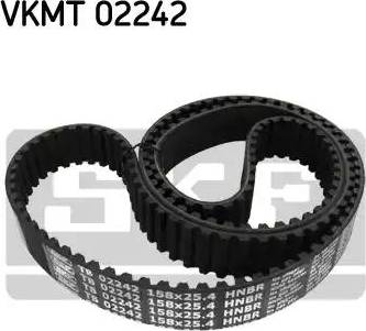 SKF VKMT 02242 - Зубчатый ремень ГРМ autosila-amz.com