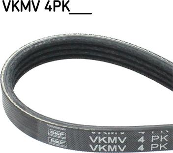 SKF VKMV 4PK995 - Поликлиновой ремень autosila-amz.com