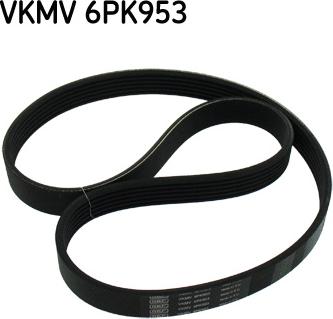 SKF VKMV 6PK953 - Поликлиновой ремень autosila-amz.com