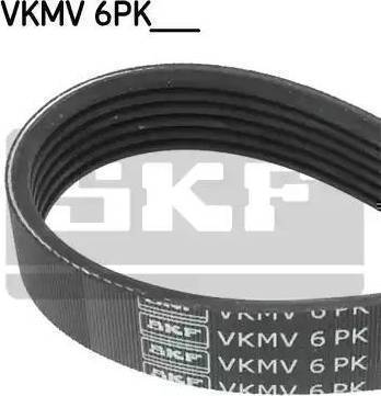 SKF VKMV 6PK1789 - Поликлиновой ремень autosila-amz.com