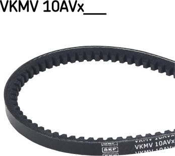 SKF VKMV 10AVx940 - Клиновой ремень, поперечные рёбра autosila-amz.com