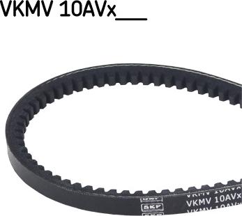 SKF VKMV 10AVx975 - Клиновой ремень, поперечные рёбра autosila-amz.com