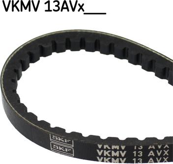 SKF VKMV 13AVx990 - Клиновой ремень, поперечные рёбра autosila-amz.com