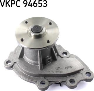 SKF VKPC 94653 - Водяной насос autosila-amz.com