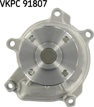 SKF VKPC 91807 - Водяной насос autosila-amz.com