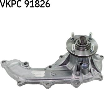 SKF VKPC 91826 - Водяной насос autosila-amz.com