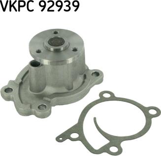 SKF VKPC 92939 - Водяной насос autosila-amz.com