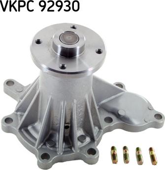 SKF VKPC 92930 - Водяной насос autosila-amz.com