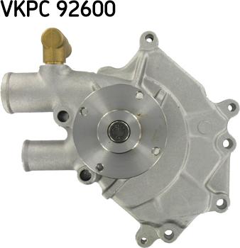 SKF VKPC 92600 - Водяной насос autosila-amz.com