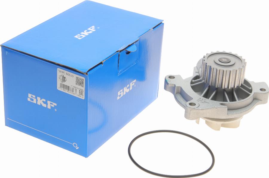 SKF VKPC 86619 - Водяной насос autosila-amz.com