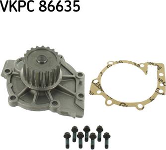 SKF VKPC 86635 - Водяной насос autosila-amz.com