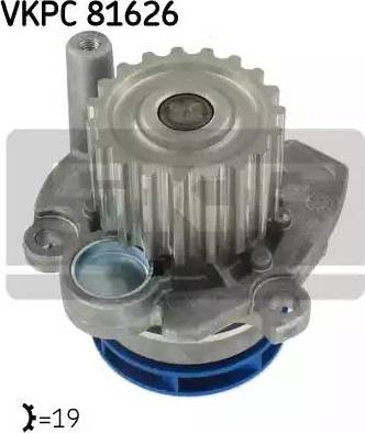 SKF VKPC 81626 - Водяной насос autosila-amz.com