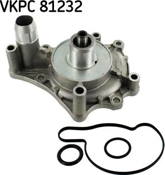 SKF VKPC 81232 - Водяной насос autosila-amz.com