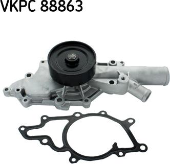 SKF VKPC 88863 - Водяной насос autosila-amz.com