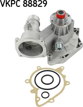 SKF VKPC 88829 - Водяной насос autosila-amz.com