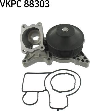 SKF VKPC 88303 - Водяной насос autosila-amz.com