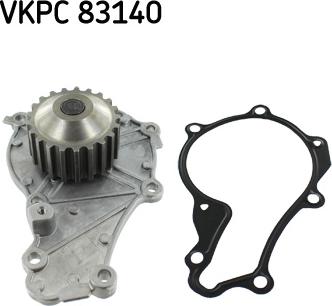 SKF VKPC 83140 - Водяной насос autosila-amz.com