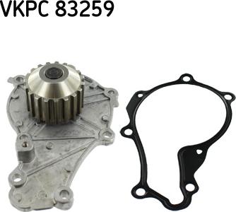 SKF VKPC 83259 - Водяной насос autosila-amz.com