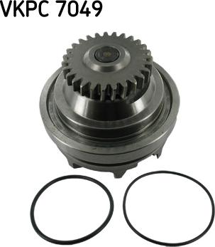 SKF VKPC 7049 - Водяной насос autosila-amz.com