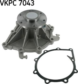 SKF VKPC 7043 - Водяной насос autosila-amz.com