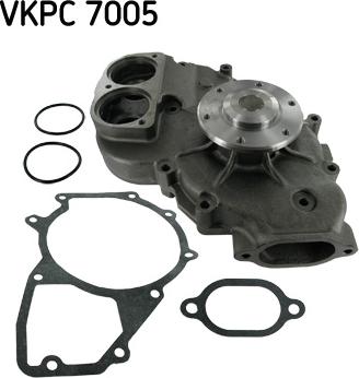 SKF VKPC 7005 - Водяной насос autosila-amz.com