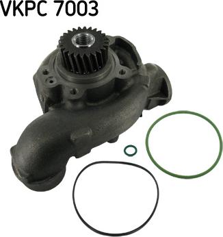 SKF VKPC 7003 - Водяной насос autosila-amz.com