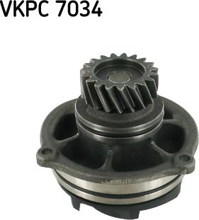 SKF VKPC 7034 - Водяной насос autosila-amz.com