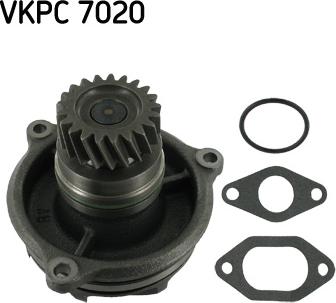 SKF VKPC 7020 - Водяной насос autosila-amz.com