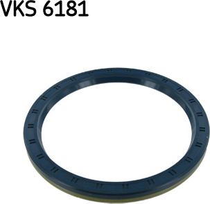 SKF VKS 6181 - Уплотняющее кольцо вала, подшипник ступицы колеса autosila-amz.com