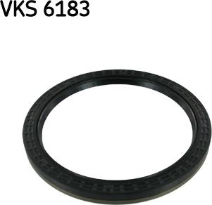 SKF VKS 6183 - Уплотняющее кольцо вала, подшипник ступицы колеса autosila-amz.com