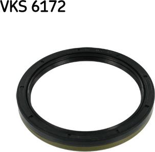 SKF VKS 6172 - Уплотняющее кольцо вала, подшипник ступицы колеса autosila-amz.com