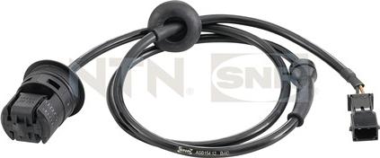 SNR ASB154.12 - Датчик ABS, частота вращения колеса autosila-amz.com