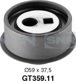 SNR GT359.11 - Натяжной ролик, зубчатый ремень ГРМ autosila-amz.com