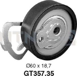 SNR GT357.35 - Натяжной ролик, зубчатый ремень ГРМ autosila-amz.com