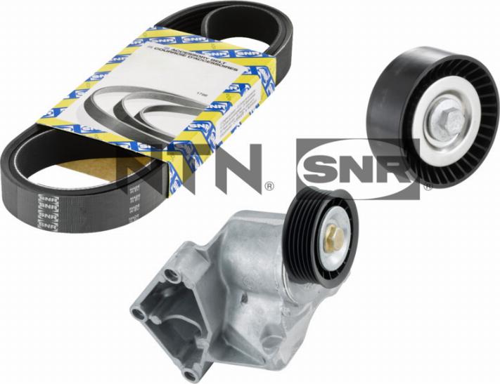 SNR KA852.09 - V-belts set (with rollers) fits: FORD FOCUS I 1.4/1.6 10.98-11.04 autosila-amz.com
