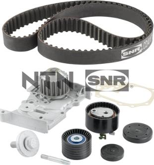 SNR KDP455.570 - Водяной насос + комплект зубчатого ремня ГРМ autosila-amz.com