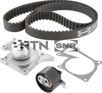 SNR KDP455.640 - Водяной насос + комплект зубчатого ремня ГРМ autosila-amz.com