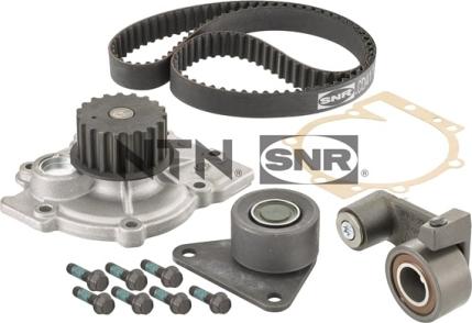 SNR KDP455.150 - Водяной насос + комплект зубчатого ремня ГРМ autosila-amz.com